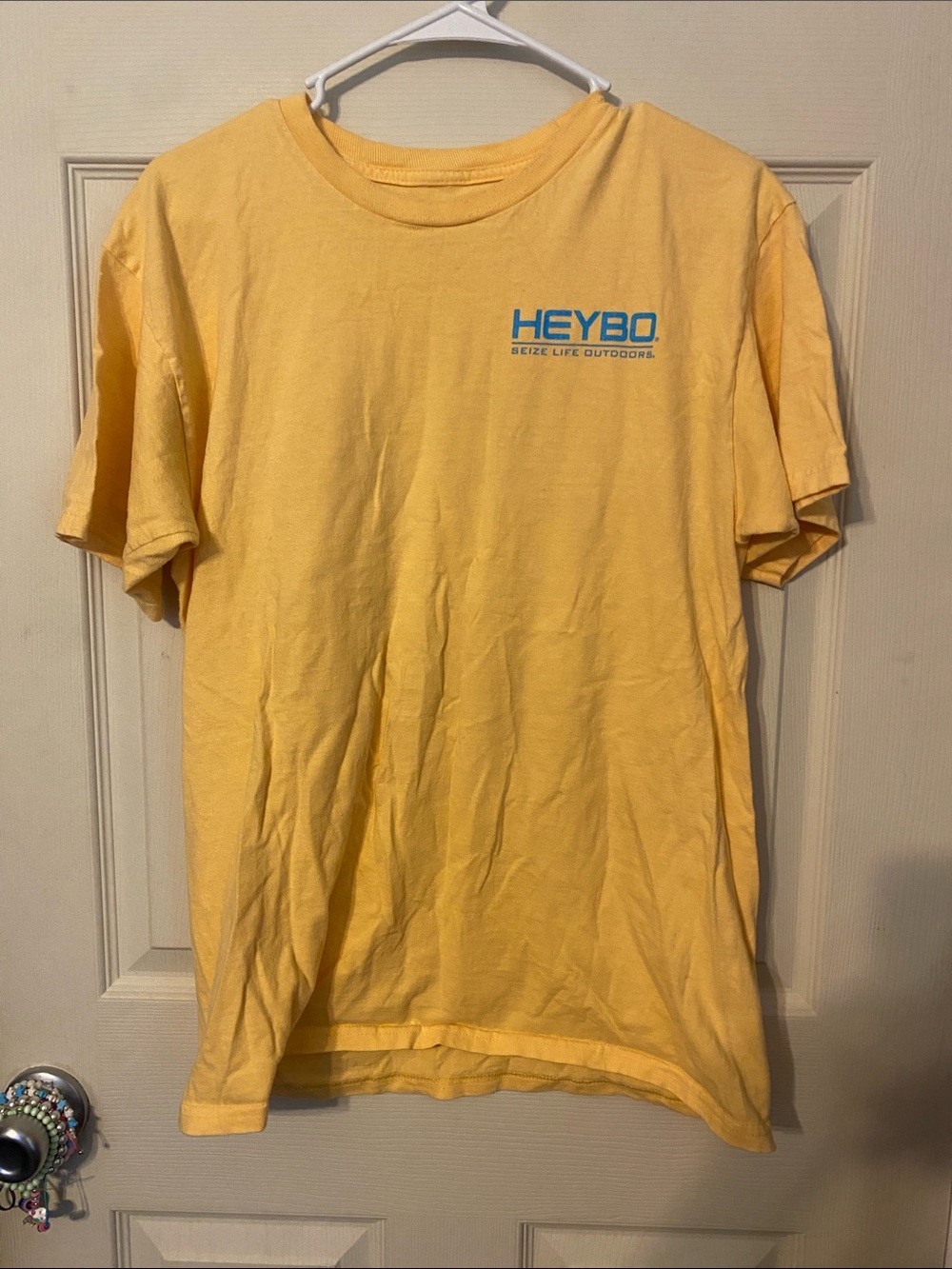 Men's Yellow Graphic Tee